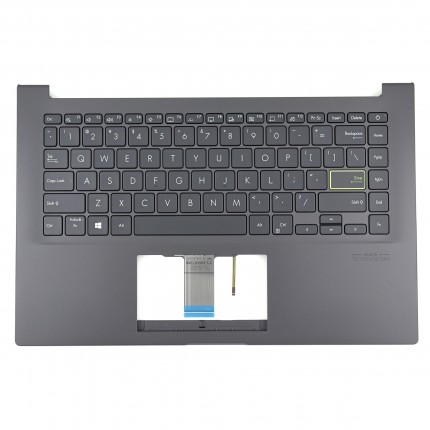 Tastatura Asus VivoBook X421EPY Neagra cu Palmrest Negru fara TouchPad iluminata backlit. Keyboard Asus VivoBook X421EPY Neagra cu Palmrest Negru fara TouchPad. Tastaturi laptop Asus VivoBook X421EPY Neagra cu Palmrest Negru fara TouchPad. Tastatura notebook Asus VivoBook X421EPY Neagra cu Palmrest Negru fara TouchPad
