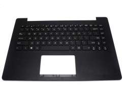 Tastatura Asus  X403M neagra cu Palmrest negru. Keyboard Asus  X403M neagra cu Palmrest negru. Tastaturi laptop Asus  X403M neagra cu Palmrest negru. Tastatura notebook Asus  X403M neagra cu Palmrest negru