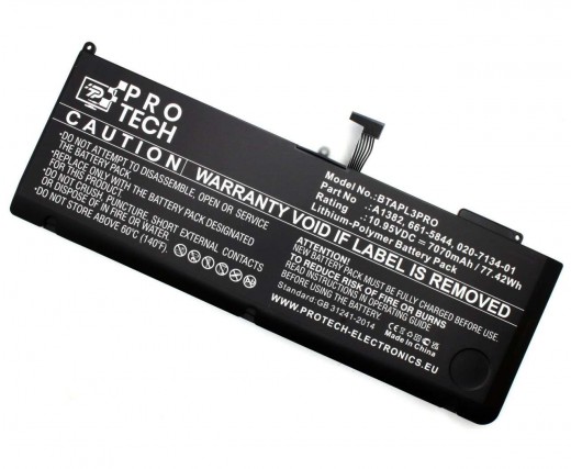 Baterie Apple MacBook Pro Unibody 15 A1286 Late 2011 High Protech Quality Replacement. Acumulator laptop Apple MacBook Pro Unibody 15 A1286 Late 2011