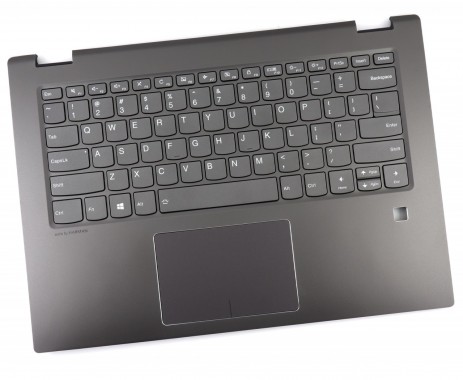 Palmrest Lenovo Yoga 520-14ISK. Carcasa Superioara Lenovo Yoga 520-14ISK Gri cu tastatura si touchpad inclus
