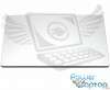 Touchpad Apple Macbook Air 13" A1466 2017 SILVER ARGINTIU. Trackpad Apple Macbook Air 13" A1466 2017