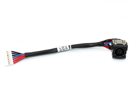 Mufa alimentare Dell Inspiron 15 cu fir . DC Jack Dell Inspiron 15 cu fir