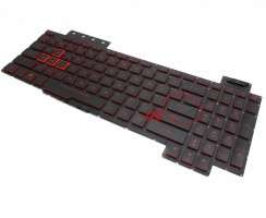 Tastatura Asus Rog FX505GM iluminata. Keyboard Asus Rog FX505GM. Tastaturi laptop Asus Rog FX505GM. Tastatura notebook Asus Rog FX505GM