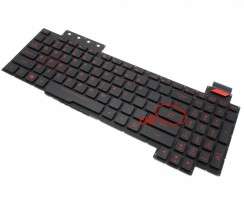 Tastatura Asus TUF FX503V iluminata layout US fara rama enter mic