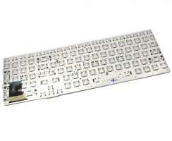 Tastatura argintie Sony Vaio VPCSE layout US fara rama enter mic