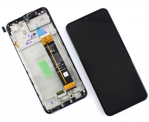 Display Samsung Galaxy A23 5G Display Original Service Pack cu Rama Black Negru. Ecran Samsung Galaxy A23 5G Display Original Service Pack cu Rama Black Negru