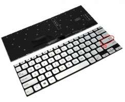 Tastatura Asus S13 S330FA Argintie iluminata. Keyboard Asus S13 S330FA. Tastaturi laptop Asus S13 S330FA. Tastatura notebook Asus S13 S330FA