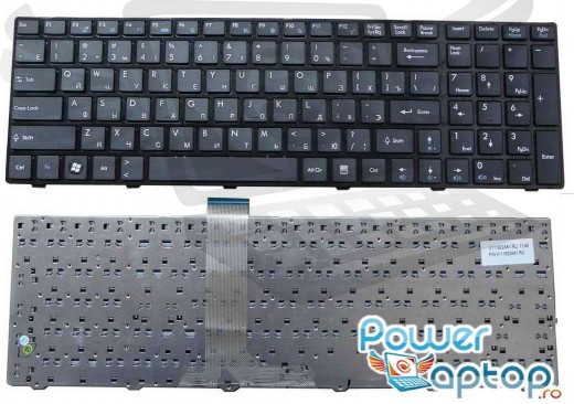 Tastatura MSI  CX620MX. Keyboard MSI  CX620MX. Tastaturi laptop MSI  CX620MX. Tastatura notebook MSI  CX620MX