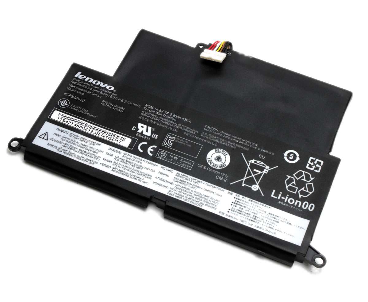 Baterie Lenovo ThinkPad E220S Originala 43Wh 4 celule. Acumulator Lenovo ThinkPad E220S. Baterie laptop Lenovo ThinkPad E220S. Acumulator laptop Lenovo ThinkPad E220S. Baterie notebook Lenovo ThinkPad E220S