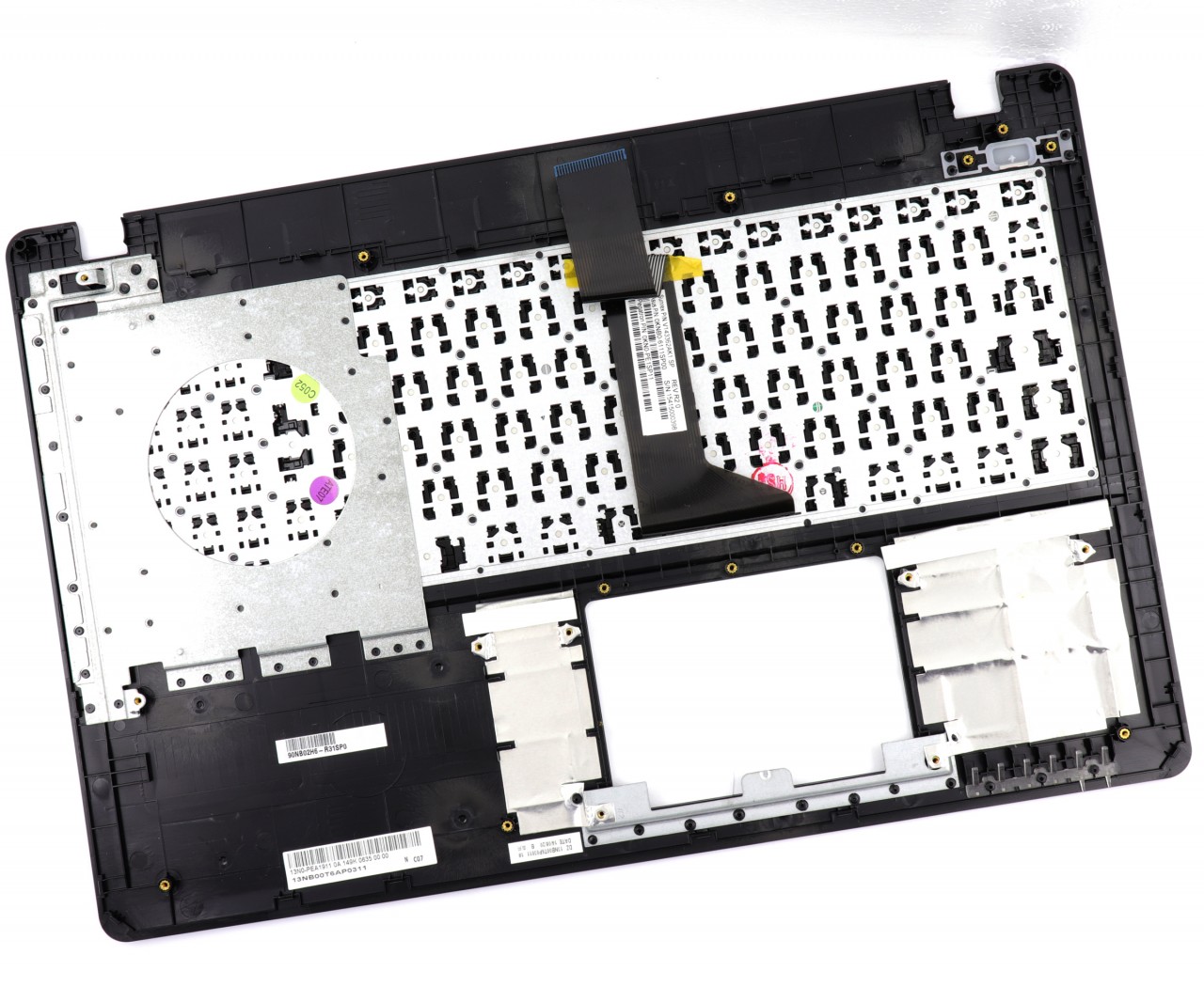 Tastatura Asus A550JF Neagra cu Palmrest Albastru Inchis