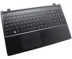 Tastatura Acer TravelMate TMP 255 Neagra cu Palmrest Negru si TouchPad. Keyboard Acer TravelMate TMP 255 Neagra cu Palmrest Negru si TouchPad. Tastaturi laptop Acer TravelMate TMP 255 Neagra cu Palmrest Negru si TouchPad. Tastatura notebook Acer TravelMate TMP 255 Neagra cu Palmrest Negru si TouchPad