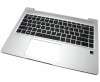 Tastatura HP ProBook 445 G7 Neagra cu Palmrest Argintiu iluminata backlit. Keyboard HP ProBook 445 G7 Neagra cu Palmrest Argintiu. Tastaturi laptop HP ProBook 445 G7 Neagra cu Palmrest Argintiu. Tastatura notebook HP ProBook 445 G7 Neagra cu Palmrest Argintiu