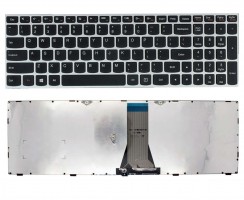 Tastatura Lenovo G50-70  Rama Argintie. Keyboard Lenovo G50-70  Rama Argintie. Tastaturi laptop Lenovo G50-70  Rama Argintie. Tastatura notebook Lenovo G50-70  Rama Argintie
