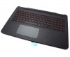 Tastatura HP Pavilion 15-bc Neagra cu Palmrest Negru si TouchPad iluminata backlit. Keyboard HP Pavilion 15-bc Neagra cu Palmrest Negru si TouchPad. Tastaturi laptop HP Pavilion 15-bc Neagra cu Palmrest Negru si TouchPad. Tastatura notebook HP Pavilion 15-bc Neagra cu Palmrest Negru si TouchPad