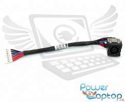 Mufa alimentare Dell Inspiron 15 cu fir . DC Jack Dell Inspiron 15 cu fir