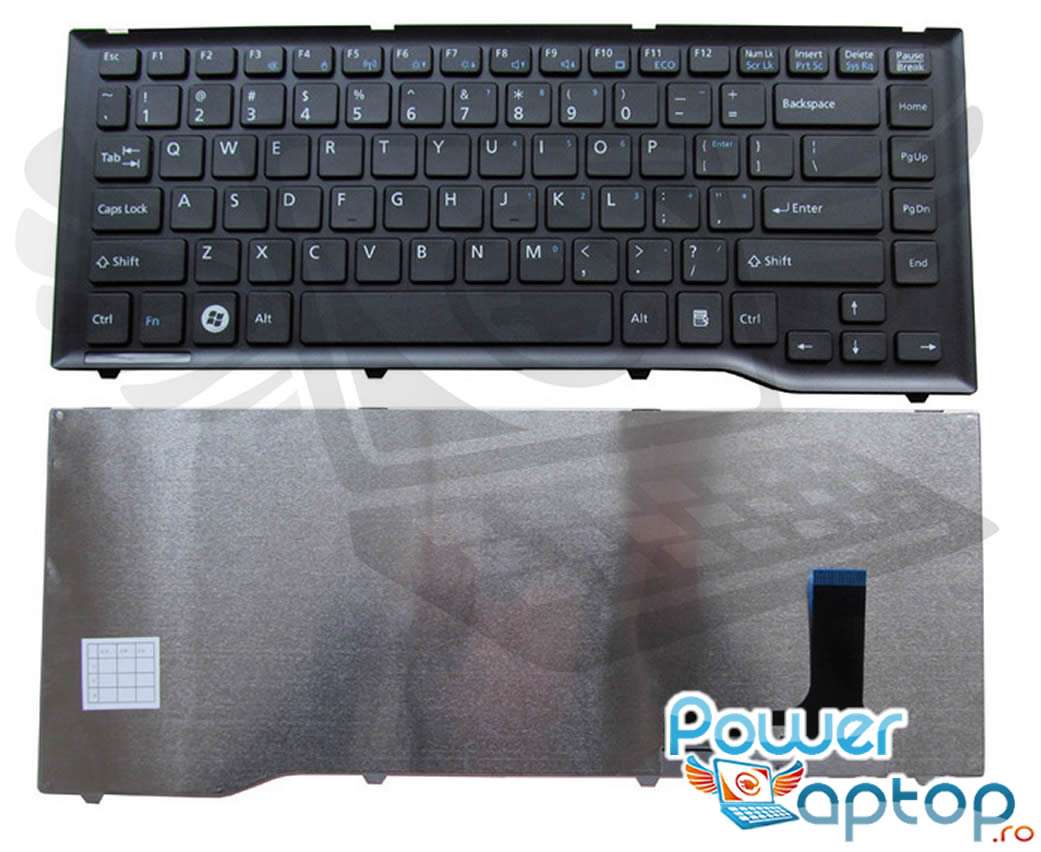 Tastatura Fujitsu Siemens Lifebook LH532 fara urechi de prindere image4