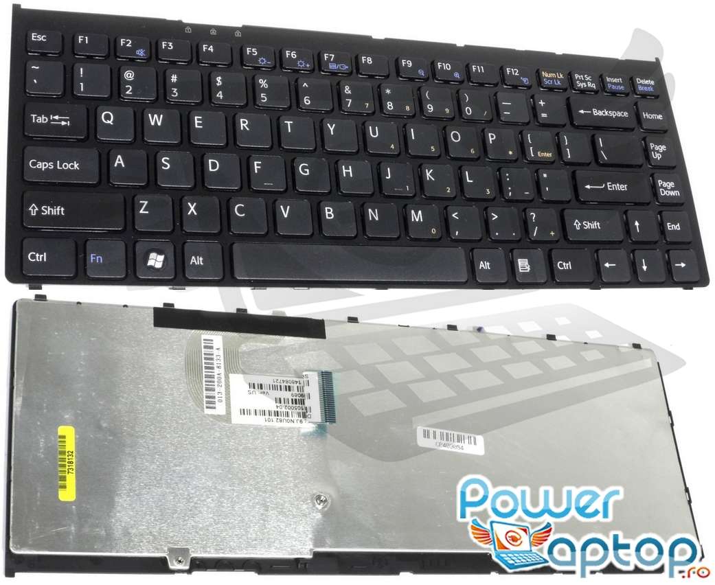 Tastatura Sony Vaio VGN FW41M H neagra
