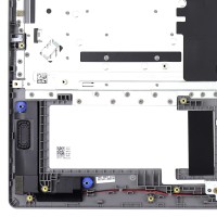 Tastatura Lenovo IdeaPad 1 15IJL7 Type 82LX Neagra cu Palmrest Argintiu si TouchPad