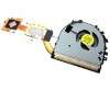 Cooler laptop Lenovo Flex 3-1570 cu heatpipe. Ventilator procesor Lenovo Flex 3-1570. Sistem racire laptop Lenovo Flex 3-1570