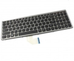 Tastatura Lenovo IdeaPad Z500G rama gri. Keyboard Lenovo IdeaPad Z500G rama gri. Tastaturi laptop Lenovo IdeaPad Z500G rama gri. Tastatura notebook Lenovo IdeaPad Z500G rama gri