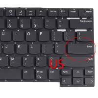 Tastatura Neagra Lenovo ThinkPad P1 Gen 6 iluminata layout US fara rama enter mic