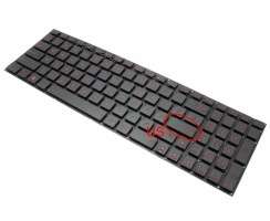 Tastatura Asus VivoBook X202E Neagra cu Taste Rosii. Keyboard Asus VivoBook X202E. Tastaturi laptop Asus VivoBook X202E. Tastatura notebook Asus VivoBook X202E