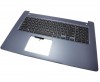 Tastatura Dell G3 17 3779 Neagra cu Palmrest Albastru iluminata backlit. Keyboard Dell G3 17 3779 Neagra cu Palmrest Albastru. Tastaturi laptop Dell G3 17 3779 Neagra cu Palmrest Albastru. Tastatura notebook Dell G3 17 3779 Neagra cu Palmrest Albastru