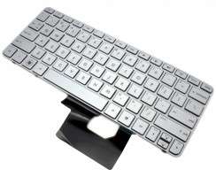 Tastatura HP Mini 210-4000 Argintie. Keyboard HP Mini 210-4000 Argintie. Tastaturi laptop HP Mini 210-4000 Argintie. Tastatura notebook HP Mini 210-4000 Argintie