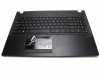 Tastatura Asus PU551J neagra cu Palmrest neagru iluminata backlit. Keyboard Asus PU551J neagra cu Palmrest neagru. Tastaturi laptop Asus PU551J neagra cu Palmrest neagru. Tastatura notebook Asus PU551J neagra cu Palmrest neagru