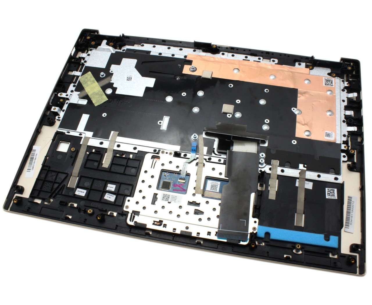 Palmrest Lenovo Yoga 520-15IKB Auriu cu tastatura si touchpad IBM Lenovo imagine noua 2022