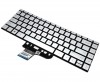 Tastatura HP Envy 13-ar0000au Argintie iluminata. Keyboard HP Envy 13-ar0000au. Tastaturi laptop HP Envy 13-ar0000au. Tastatura notebook HP Envy 13-ar0000au