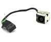 Mufa alimentare HP  710431-SD1 cu fir . DC Jack HP  710431-SD1 cu fir
