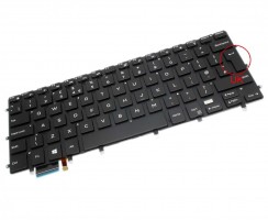 Tastatura Dell Inspiron 15 7558 iluminata. Keyboard Dell Inspiron 15 7558. Tastaturi laptop Dell Inspiron 15 7558. Tastatura notebook Dell Inspiron 15 7558