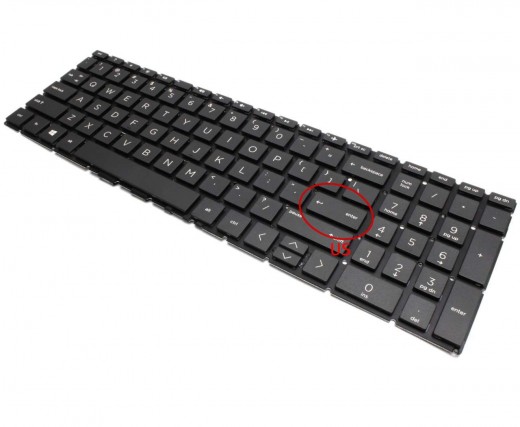 Tastatura HP Pavilion 15-CN. Keyboard HP Pavilion 15-CN. Tastaturi laptop HP Pavilion 15-CN. Tastatura notebook HP Pavilion 15-CN