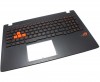 Tastatura Asus 0KN1-0B1LA11 Neagra cu Palmrest Negru iluminata backlit. Keyboard Asus 0KN1-0B1LA11 Neagra cu Palmrest Negru. Tastaturi laptop Asus 0KN1-0B1LA11 Neagra cu Palmrest Negru. Tastatura notebook Asus 0KN1-0B1LA11 Neagra cu Palmrest Negru