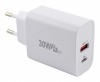 Incarcator retea Tip C + USB-A PD3.0 QC3.0 30W Fast Charge