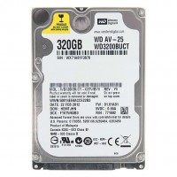 Hard Disk laptop Western Digital WD3200BUCT WD AV-25 320GB 5400rpm 8MB SATA 2