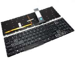 Tastatura Acer Nitro 5 AN515-45-R21A Neagra cu taste albe pe margine. Keyboard Acer Nitro 5 AN515-45-R21A Neagra cu taste albe pe margine. Tastaturi laptop Acer Nitro 5 AN515-45-R21A Neagra cu taste albe pe margine. Tastatura notebook Acer Nitro 5 AN515-45-R21A Neagra cu taste albe pe margine