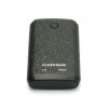 Acumulator Extern PWR 7800 mAh Powerbank cu Indicator Nivel Lanterna LED si Carcasa Plastic Model Disco Mozaic