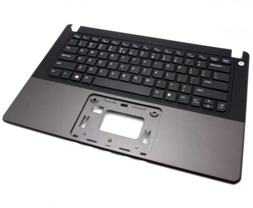 Tastatura Dell Vostro 5480 Neagra cu Palmrest Negru/Maro. Keyboard Dell Vostro 5480 Neagra cu Palmrest Negru/Maro. Tastaturi laptop Dell Vostro 5480 Neagra cu Palmrest Negru/Maro. Tastatura notebook Dell Vostro 5480 Neagra cu Palmrest Negru/Maro