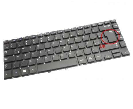 Tastatura Samsung  NP350V4X neagra. Keyboard Samsung  NP350V4X. Tastaturi laptop Samsung  NP350V4X. Tastatura notebook Samsung  NP350V4X