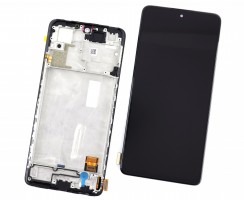 Display Xiaomi Redmi Note 10 Pro OEM OLED cu Rama Black Negru
