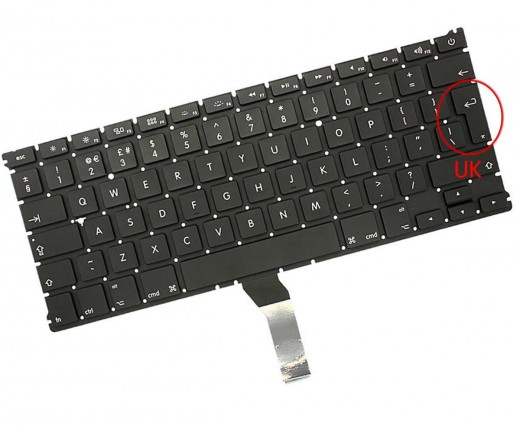 Tastatura Apple MacBook Air  A1369 2011. Keyboard Apple MacBook Air  A1369 2011. Tastaturi laptop Apple MacBook Air  A1369 2011. Tastatura notebook Apple MacBook Air  A1369 2011