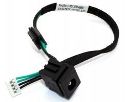 Mufa alimentare Toshiba  PSAFHU cu fir . DC Jack Toshiba  PSAFHU cu fir