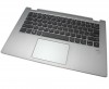 Tastatura Lenovo Yoga 530-14 Neagra cu Palmrest Argintiu iluminata backlit. Keyboard Lenovo Yoga 530-14 Neagra cu Palmrest Argintiu. Tastaturi laptop Lenovo Yoga 530-14 Neagra cu Palmrest Argintiu. Tastatura notebook Lenovo Yoga 530-14 Neagra cu Palmrest Argintiu
