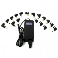 Incarcator Universal Laptop cu 17 mufe 90W voltaj automat si afisaj LED