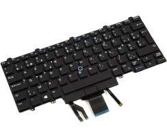 Tastatura Dell Latitude 5480 iluminata. Keyboard Dell Latitude 5480. Tastaturi laptop Dell Latitude 5480. Tastatura notebook Dell Latitude 5480