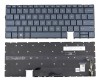Tastatura HP BQPSK01F7GC00Y Albastra cu Orificiu pentru Amprenta iluminata. Keyboard HP BQPSK01F7GC00Y. Tastaturi laptop HP BQPSK01F7GC00Y. Tastatura notebook HP BQPSK01F7GC00Y
