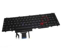 Tastatura Dell Precision 7720 iluminata. Keyboard Dell Precision 7720. Tastaturi laptop Dell Precision 7720. Tastatura notebook Dell Precision 7720