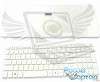 Tastatura Acer   AEZK6R00010 alba. Keyboard Acer   AEZK6R00010 alba. Tastaturi laptop Acer   AEZK6R00010 alba. Tastatura notebook Acer   AEZK6R00010 alba